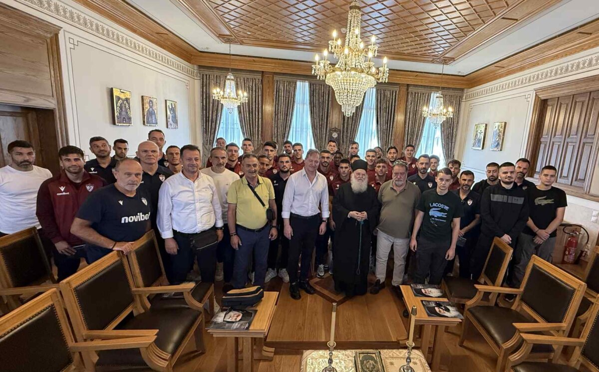 Στο Άγιο Όρος η ΠΑΕ ΑΕΛ 