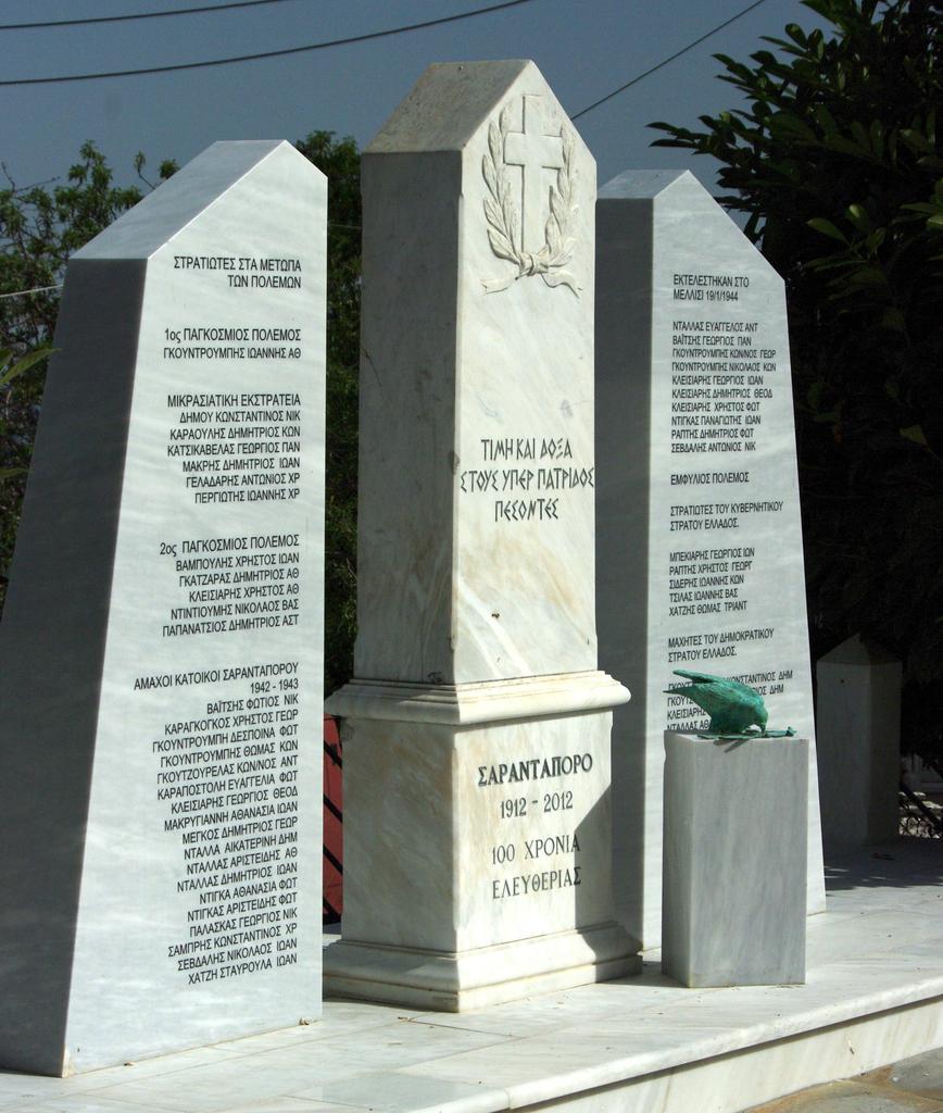 Δήμος Ελασσόνας: "80 Χρόνια από το Ολοκαύτωμα Σαρανταπόρου"