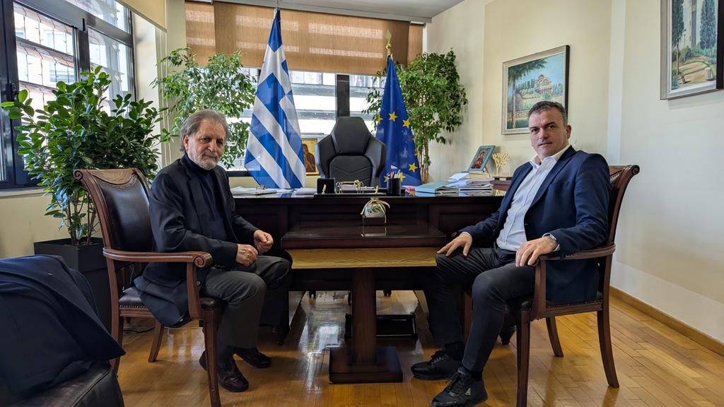Στον Δήμαρχο Λαρισαίων ο Λουκάς Κατσαρός