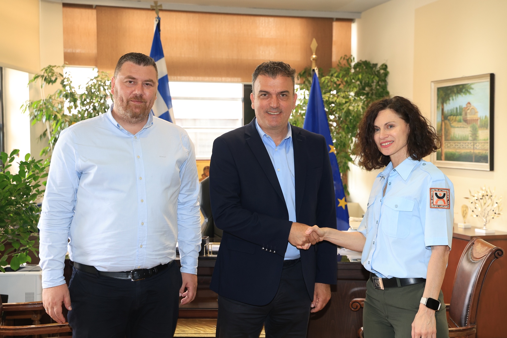 Ενισχύεται η Δημοτική Αστυνομία Λάρισας με τη δημιουργία Διεύθυνσης 