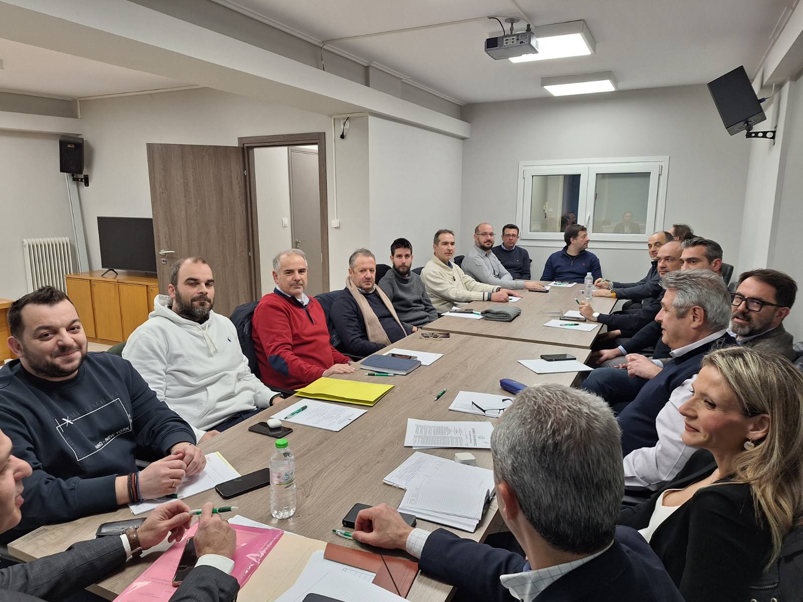 Λάρισα: Συνάντηση της νέας ΤΔ 7ου ΠΤ ΟΕΕ με τους Οικονομολόγους Μελετητές Θεσσαλίας