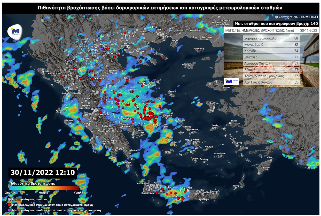 Δυο πλατφόρμες για αξιόπιστη τοπική πρόγνωση του καιρού