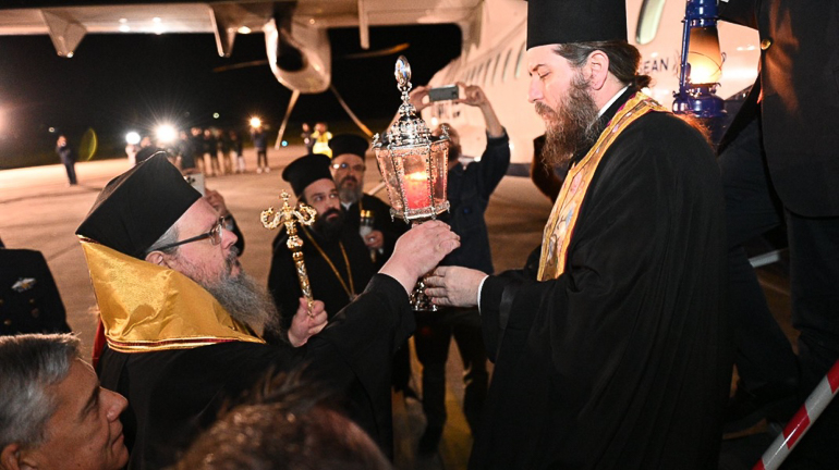 Στις 20:40 η άφιξη του Αγίου Φωτός στη Λάρισα 