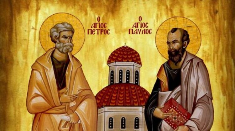 Η εορτή των Αποστόλων Πέτρου και Παύλου σήμερα