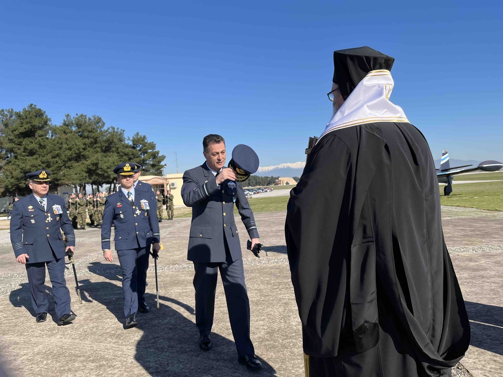 Αλλαγή διοίκησης στην 110 Πτέρυγα Μάχης (φωτο)