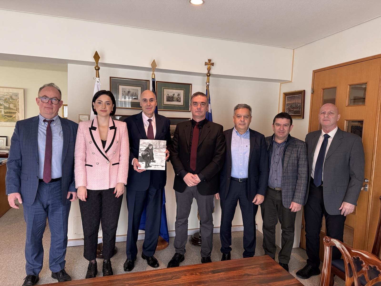 Αντιπροσωπεία της Περιφέρειας Θεσσαλίας στην Ελληνική Πρεσβεία στο Τόκιο