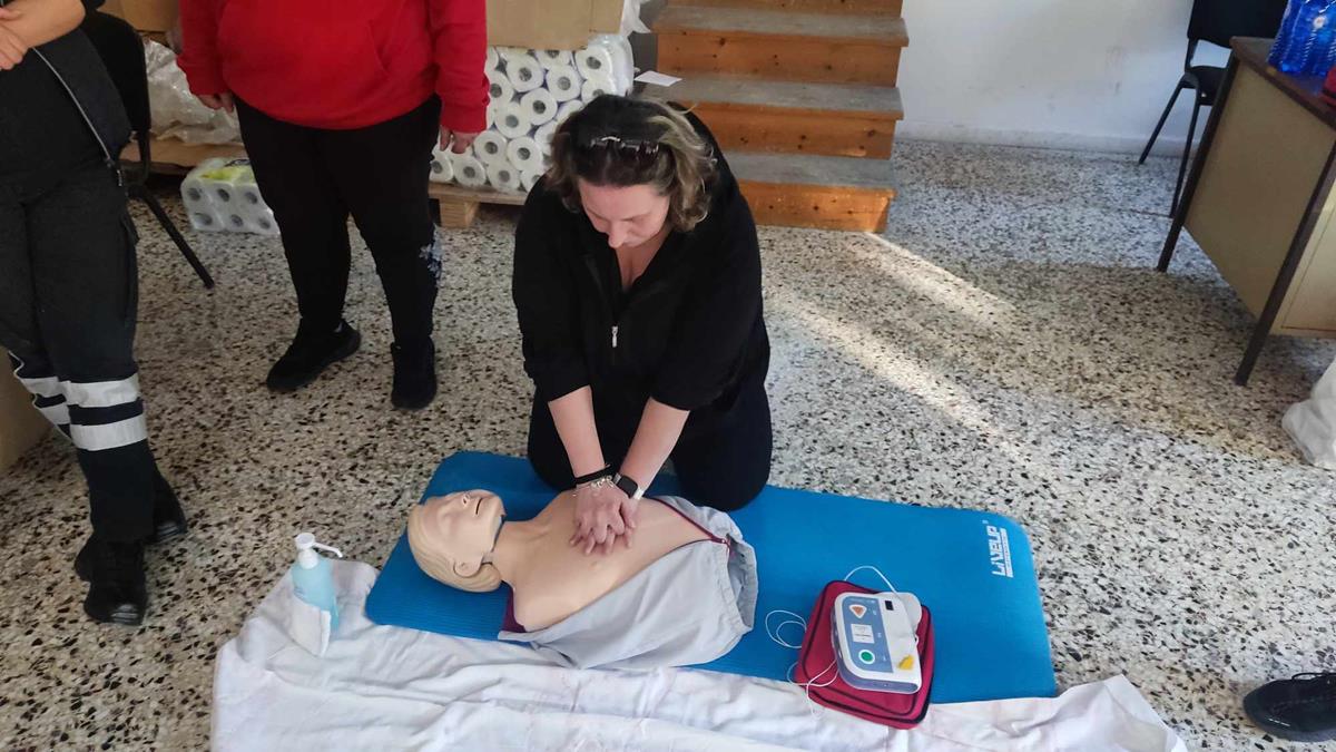 Σεμινάριο πρώτων βοηθειών στο Σωματείο Νοσοκόμων Νοσηλευτών Αποκλειστικής Απασχόλησης Λάρισας