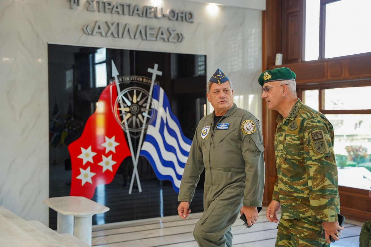 Σε 1η Στρατιά και ΑΤΑ ο Αρχηγός ΓΕΕΘΑ - Ολοκλήρωση Άσκησης "Αλέξανδρος - 24"