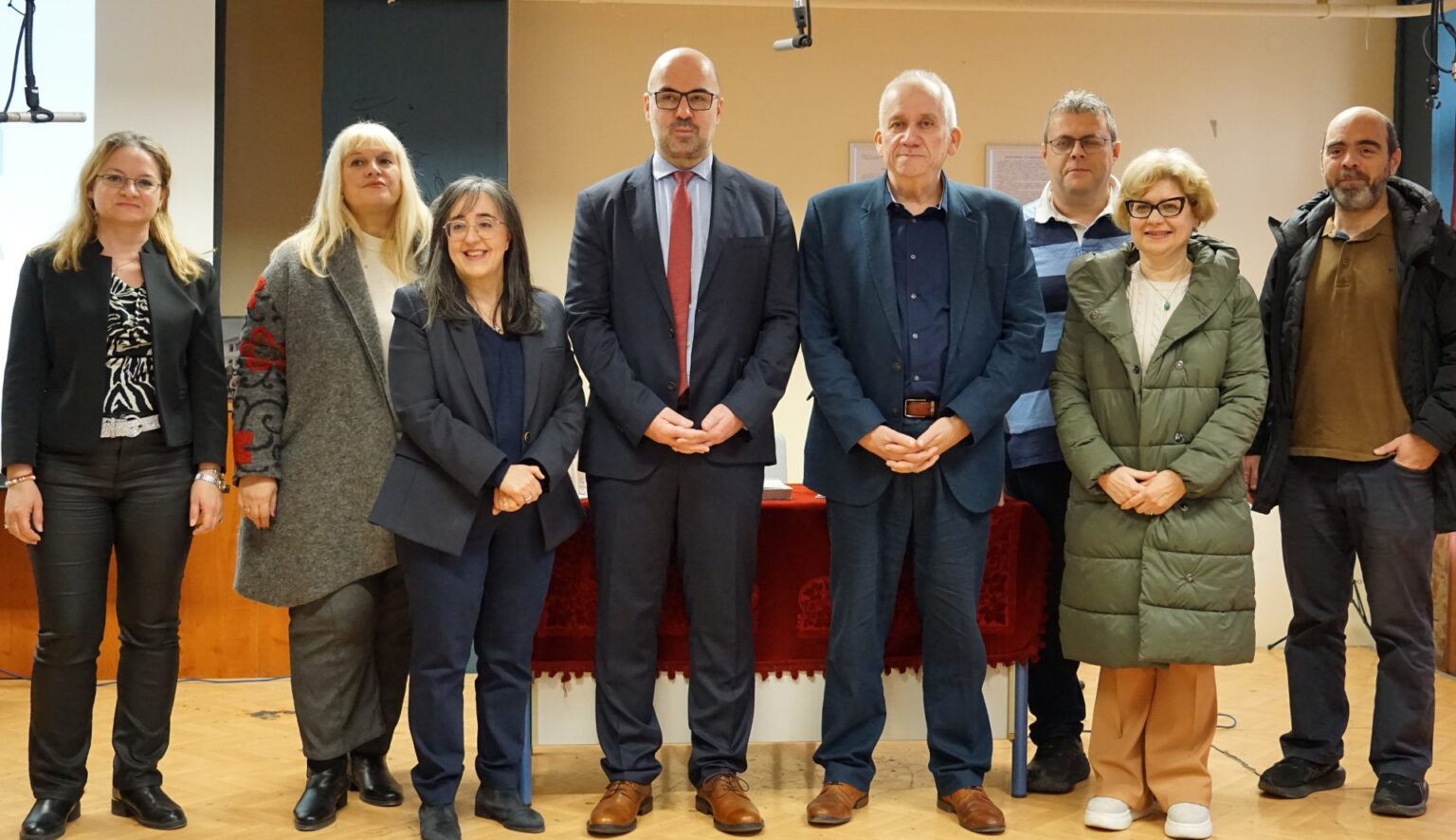 Ο πρόεδρος της ΕΛΣΤΑΤ στο Πρότυπο Γενικό Λύκειο Λάρισας