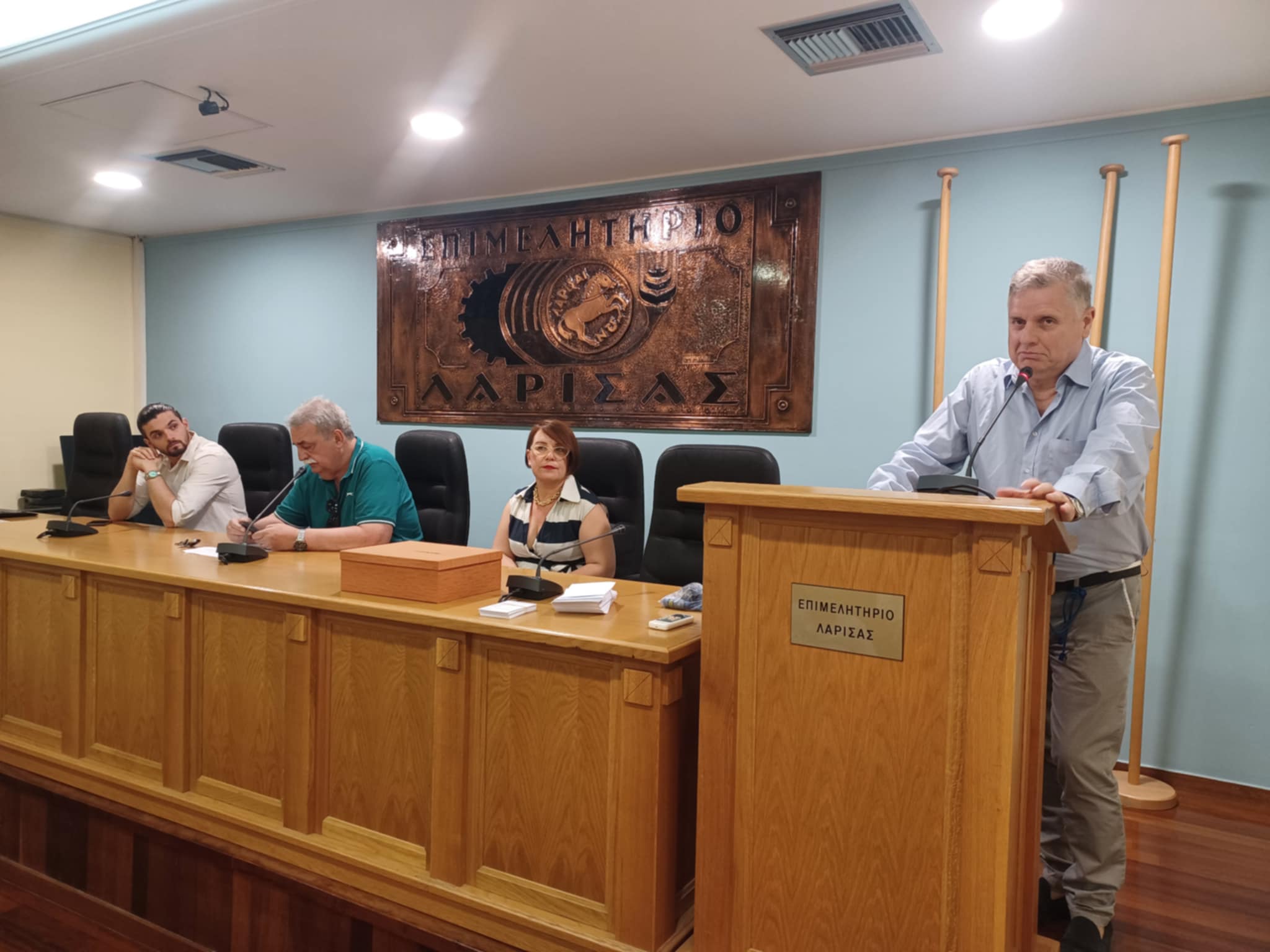 Το νέο Δ.Σ. του Συνδέσμου Γραμμάτων και Τεχνών Θεσσαλίας 