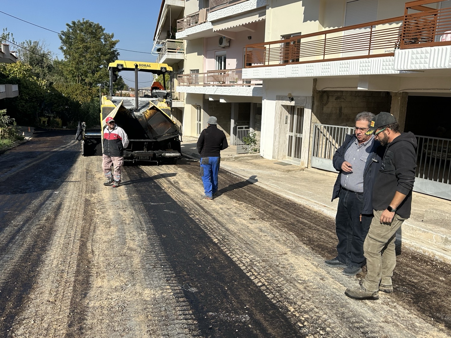 Φάρσαλα: Στην τελική ευθεία το έργο της αποκατάστασης του εσωτερικού οδικού δικτύου 