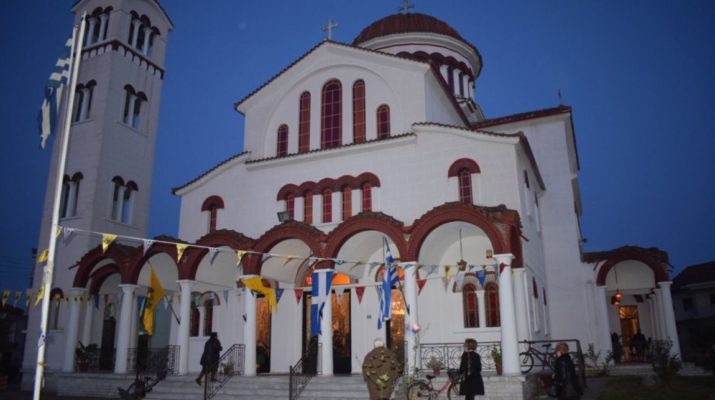 Πανηγυρίζει το παρεκκλήσι του Αγίου Νεομάρτυρος Γεδεών στον Τύρναβο