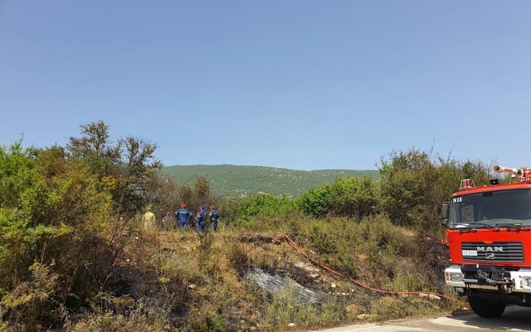 Υπό έλεγχο η φωτιά σε αγροτικές εκτάσεις του Δήμου Κιλελέρ 