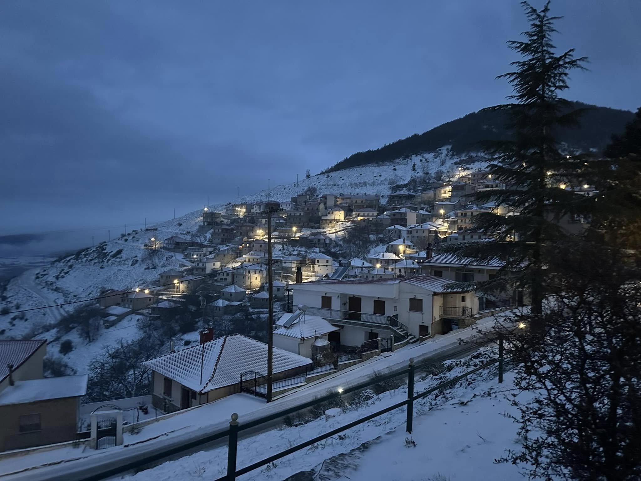 Στα λευκά τα ορεινά της Ελασσόνας και του Κισσάβου 