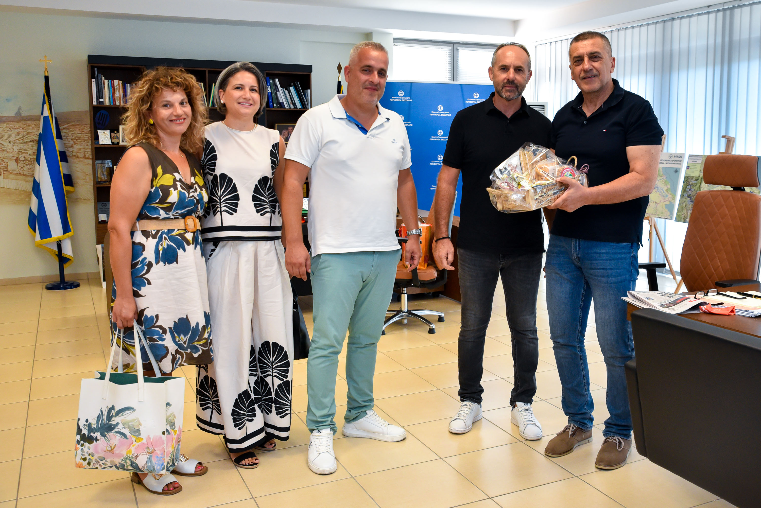 Με τον Πολιτιστικό Σύλλογο Θεσσαλών Μεσσηνίας ο Δημήτρης Κουρέτας 