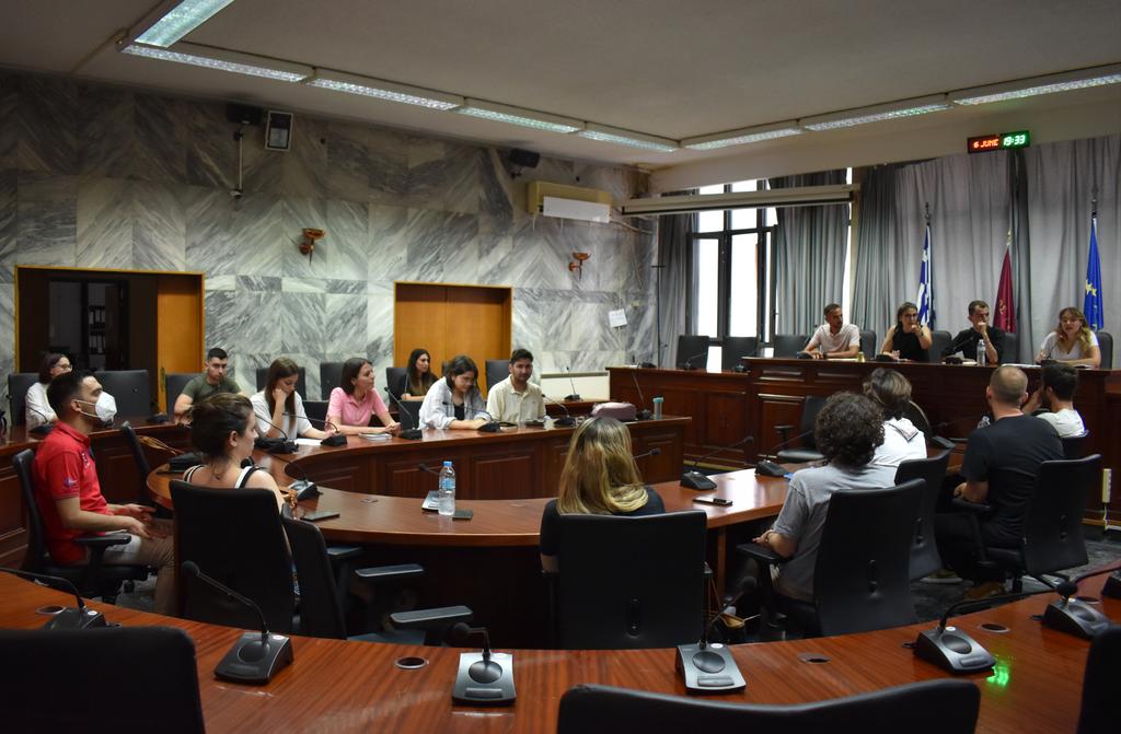 Συγκροτήθηκε το νέο Δημοτικό Συμβούλιο Νεολαίας Δήμου Λαρισαίων