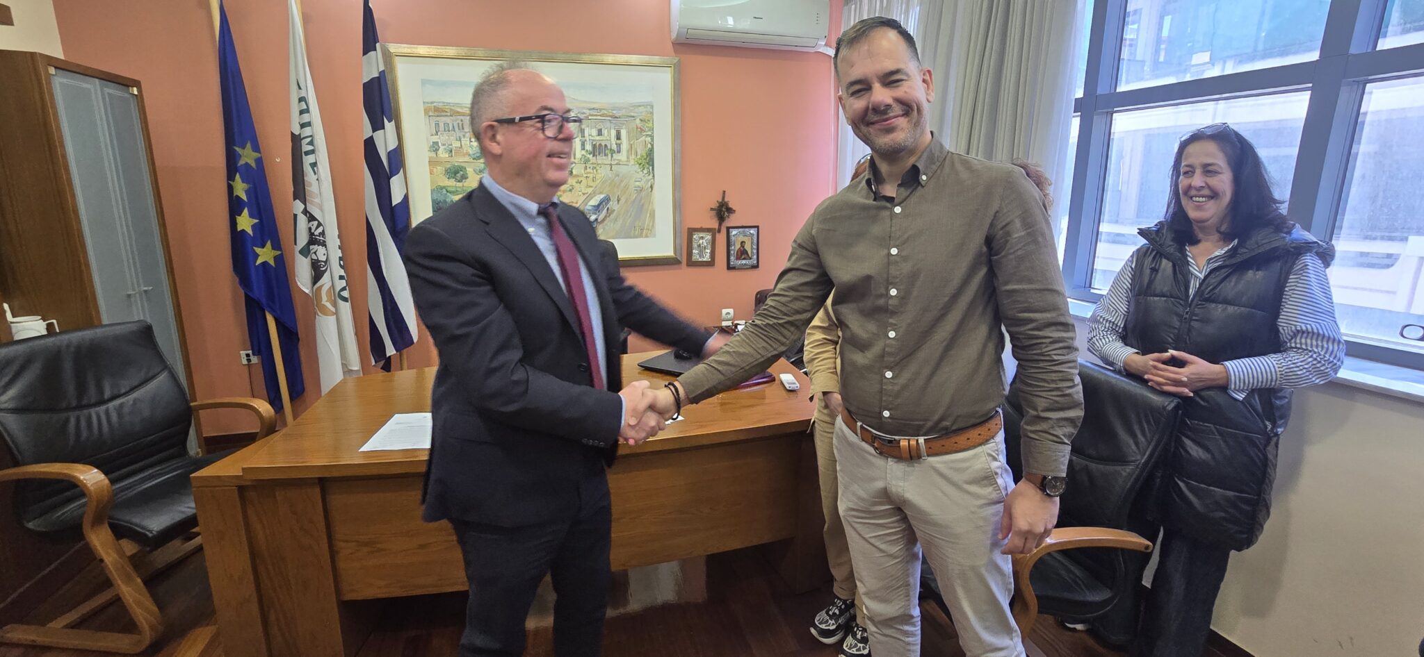 Ανέλαβε υπηρεσία νέος υπάλληλος στο Επιμελητήριο Λάρισας 