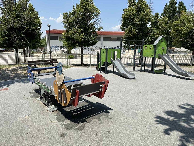 Δήμος Λαρισαίων: Εκδήλωση στη νέα παιδική χαρά της Νέας Σμύρνης
