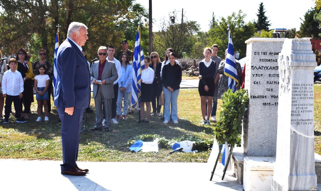 Γαλήνη και Πλατύκαμπος τίμησαν του 54 εκτελεσθέντες από τα ναζιστικά στρατεύματα κατοχής