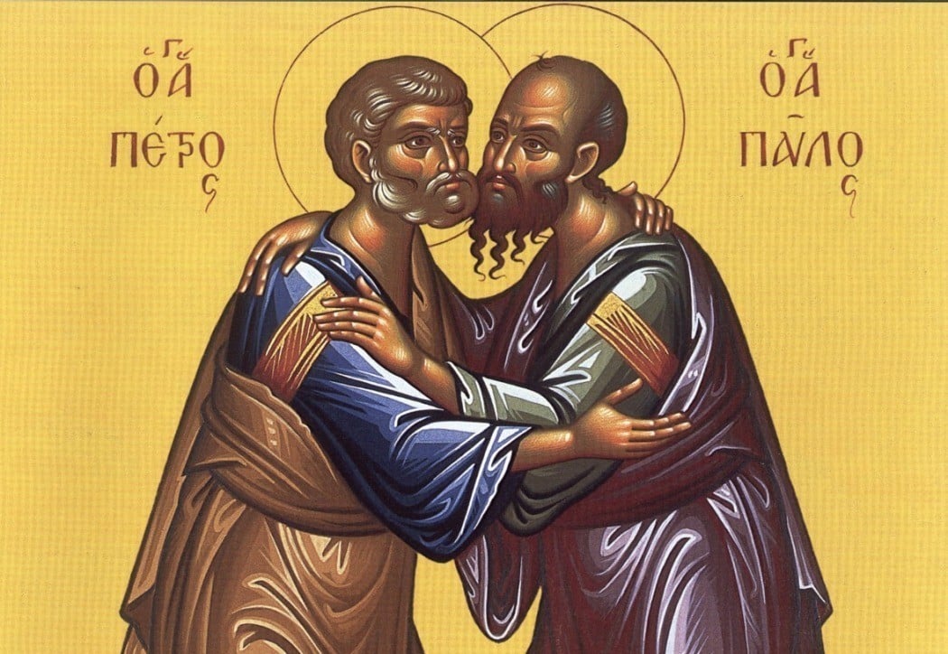Αγρυπνία για την εορτή των Αγίων Αποστόλων Πέτρου και Παύλου, στον Άγιο Αχίλλιο