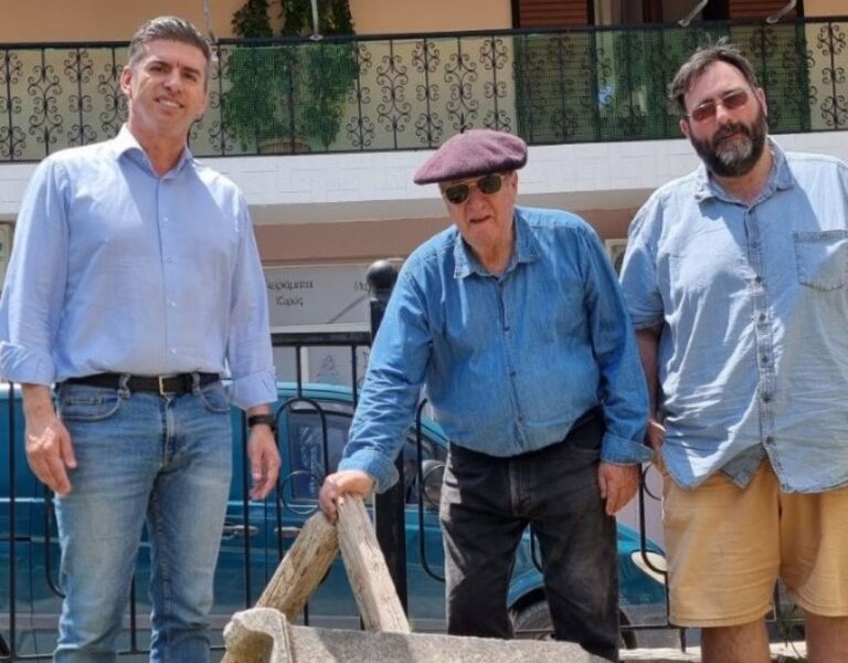 Κοκκινόγι Ελασσόνας και Δαμάσι Τυρνάβου επισκέφθηκε ο αρχαιολόγος Μπρούνο Ελί