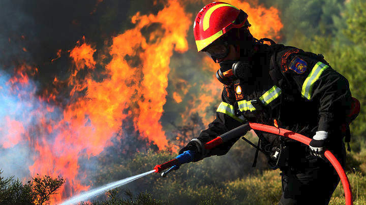 15 στρέμματα αγροτικής έκτασης έκαψε η φωτιά στους Γόννους