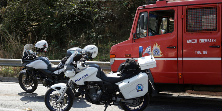 Φωτιά σε οικόπεδο στη Λάρισα - Μία σύλληψη από την Αστυνομία 
