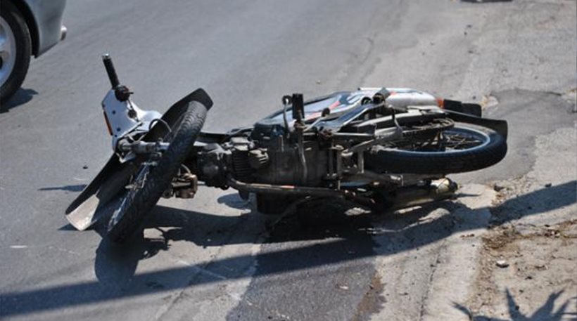 Τροχαίο με μηχανάκι στη Λάρισα – Τραυματίας ο οδηγός
