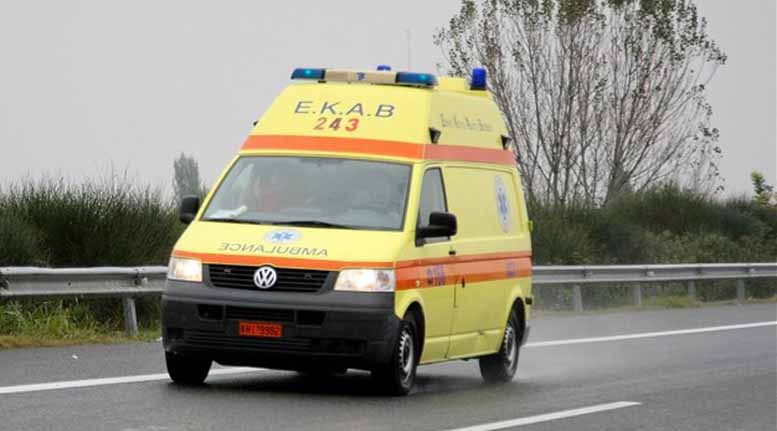 Λάρισα: Εκτροπή μηχανής με δύο τραυματίες στην Αιγάνη 