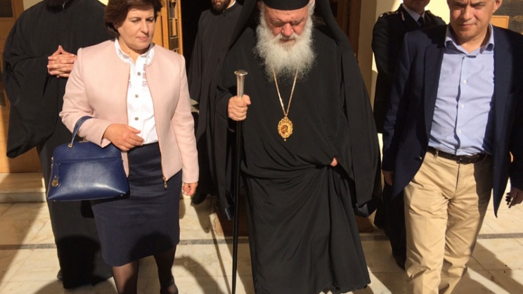 Στην Μυτιλήνη για τον πάπα ο Αγοραστός