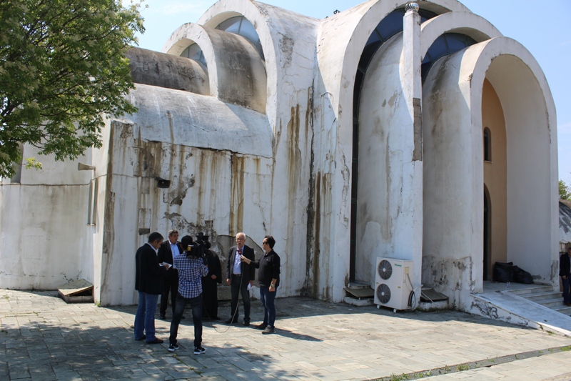 Καλογιάννης: "Θα αποκατασταθεί ο ναός της Αναστάσεως στο Νέο Κοιμητήριο Λάρισας"