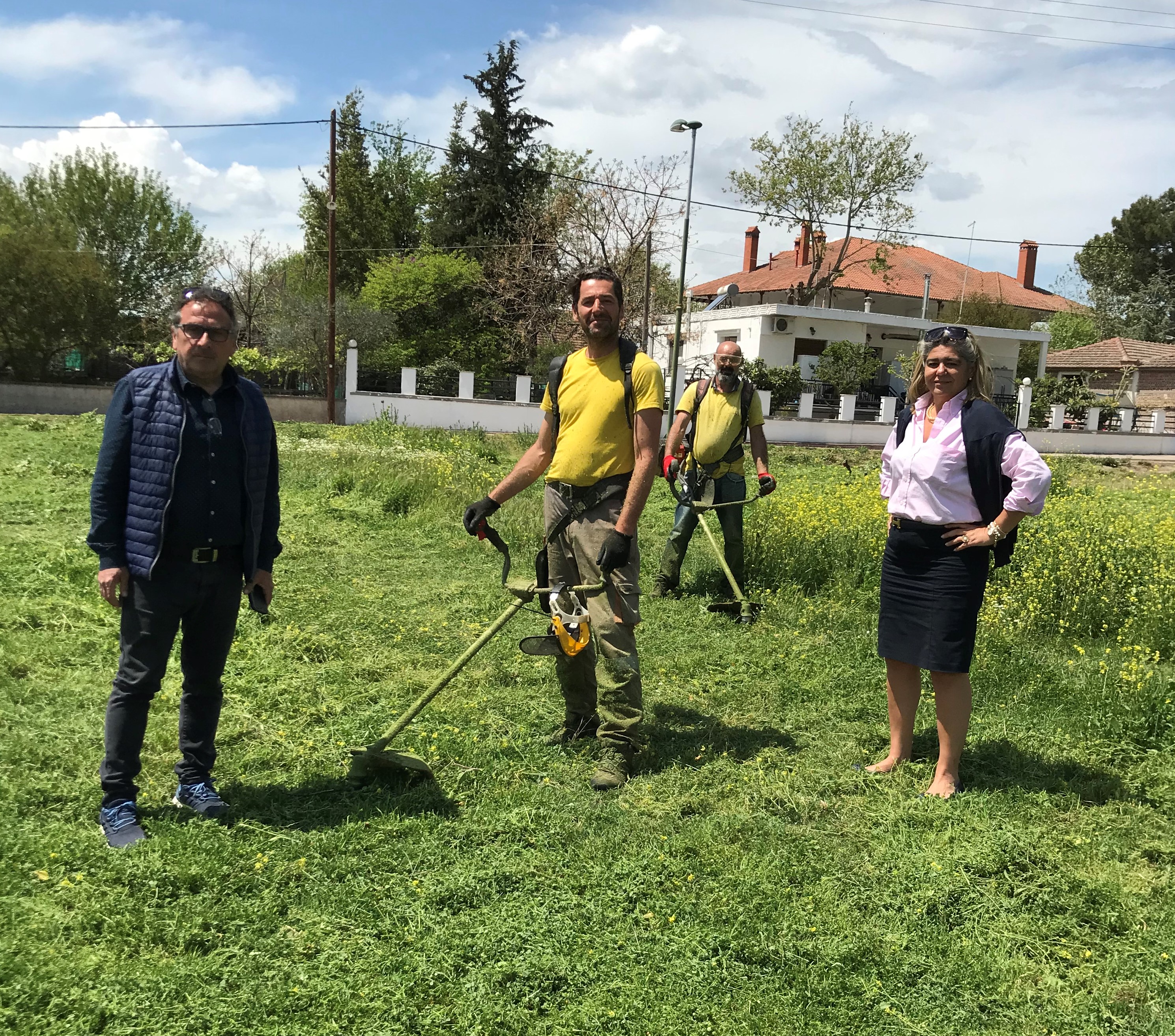 Συνεχίζονται εργασίες συντήρησης πρασίνου και τεχνικών έργων στον Δήμο Κιλελέρ