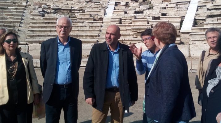 Υφ. Πολιτισμού: "3 εκατ. ευρώ μέσω ΕΣΠΑ για το Αρχαίο Θέατρο Λάρισας"