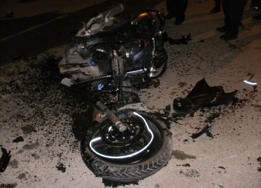 Τραυματισμός μοτοσυκλετιστή στη Λάρισα