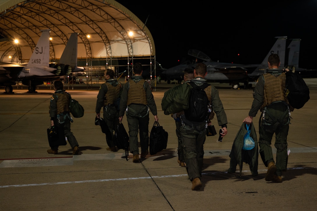 Αμερικανικά F-15 επέστρεψαν στη Λάρισα για ασκήσεις