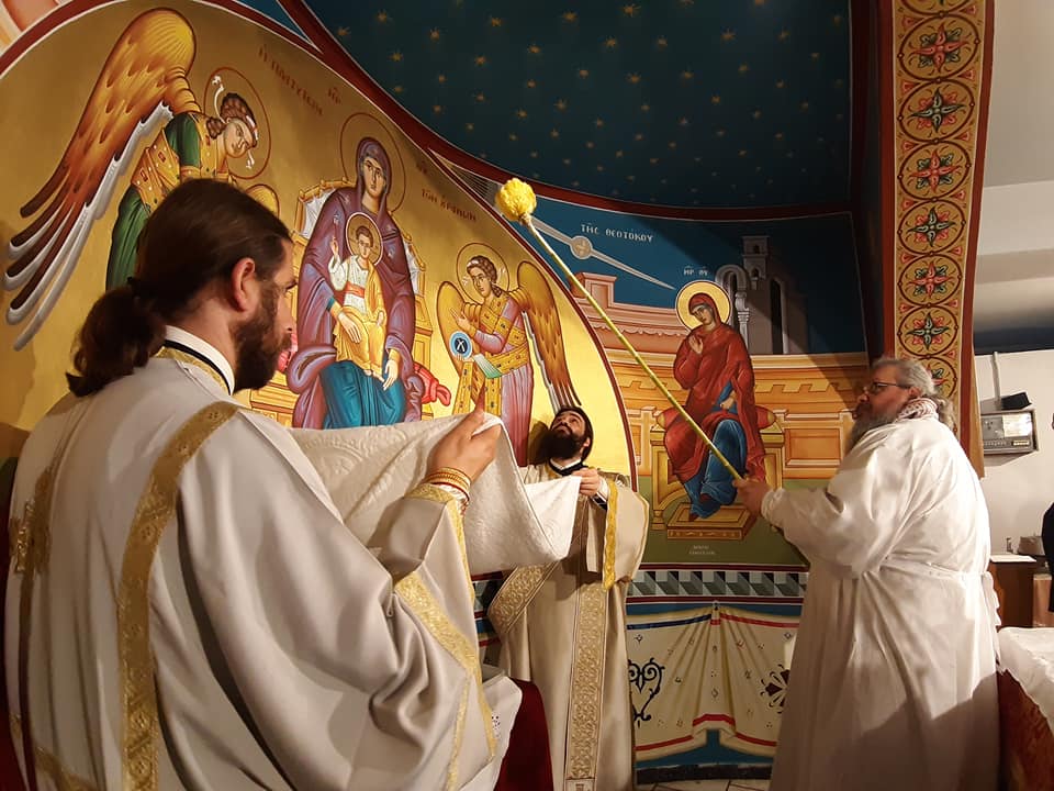Εγκαινιάστηκε ο Ιερός Ναός Αγίας Παρασκευής στη Λάρισα (Εικόνες)