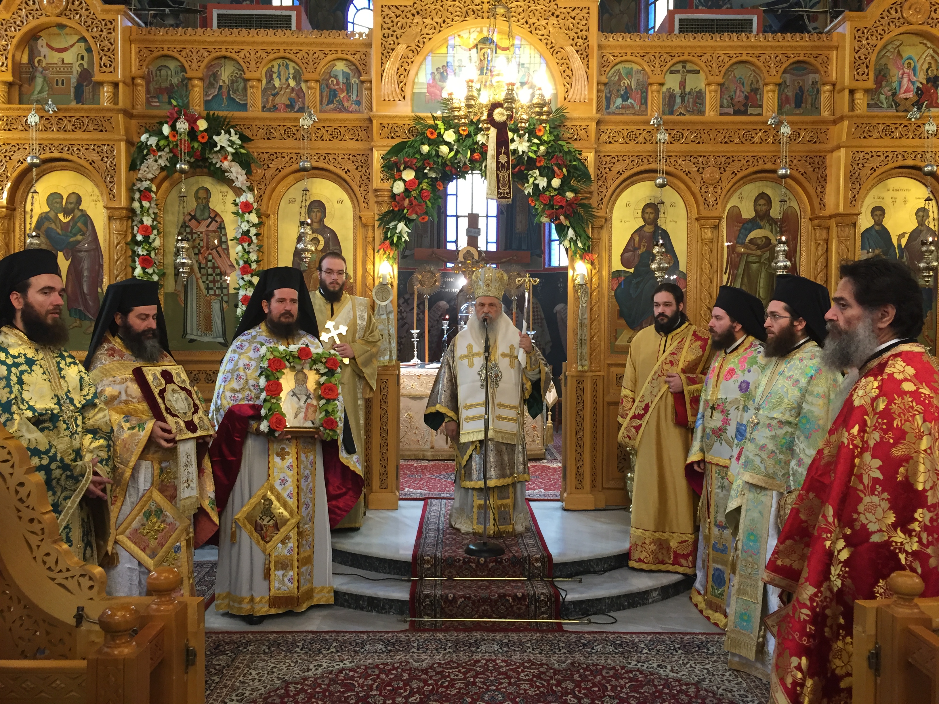 Γιορτάστηκε ο Άγιος Αθανάσιος στη Λάρισα (EIKONEΣ)