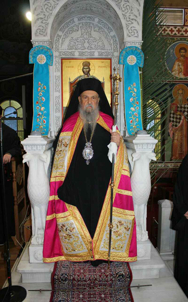 Ο Ιγνάτιος στον Αγιο Κωνσταντίνο για την εορτή της Υψώσεως του Τιμίου Σταυρού 