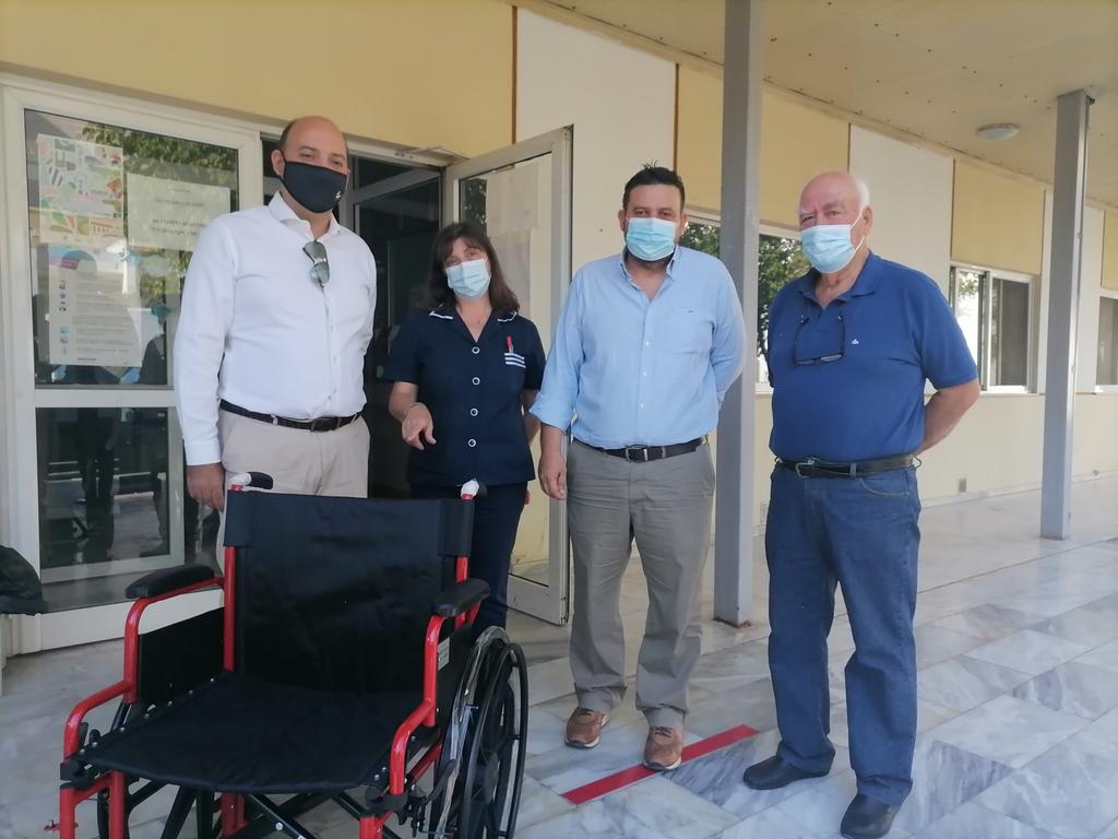 Δωρεά ιατρικού εξοπλισμού στο Γενικό Νοσοκομείο Λάρισας 