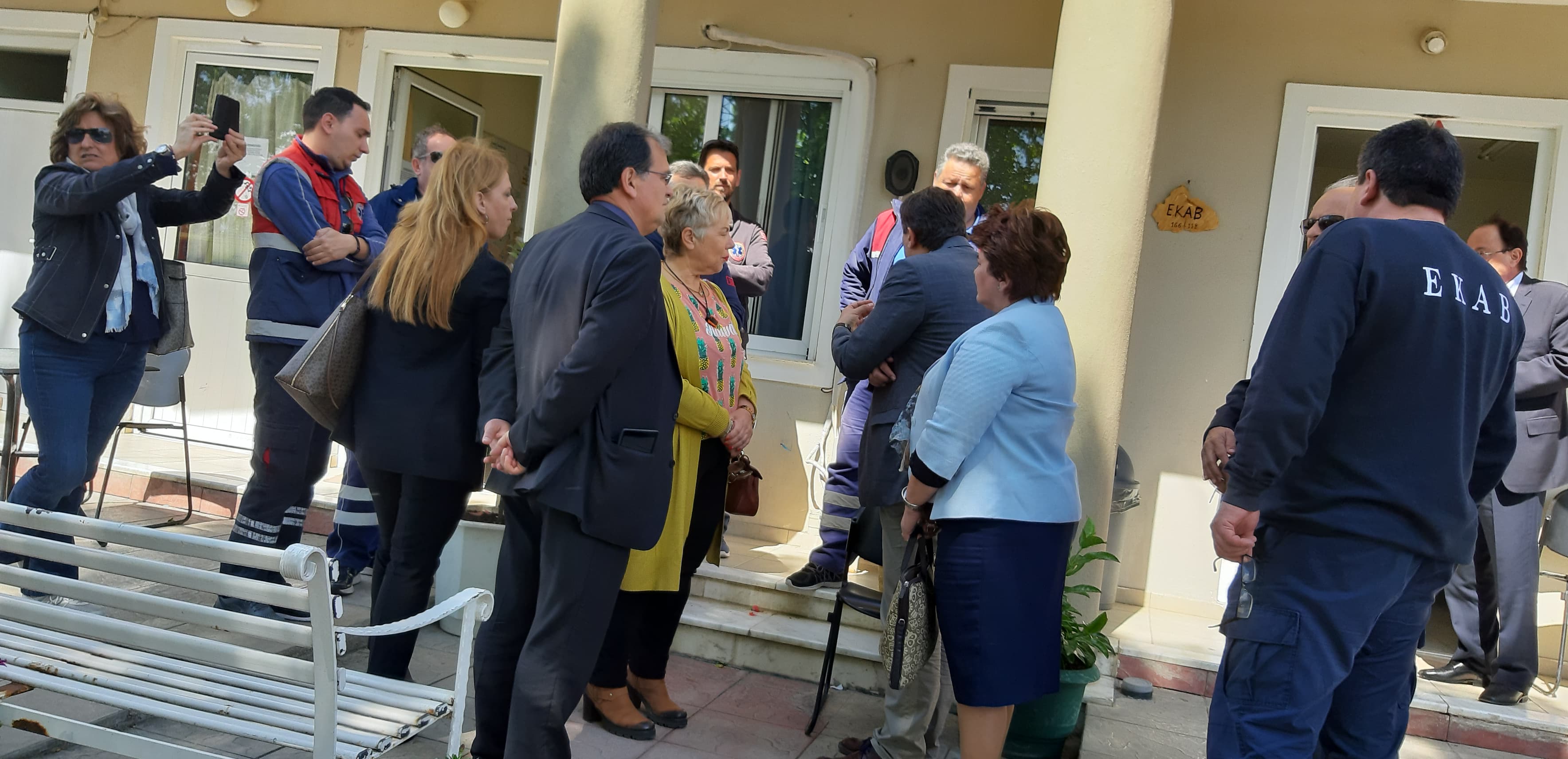 Με τον υπουργό Υγείας συναντήθηκε η διευθύντρια του ΕΚΑΒ Θεσσαλίας 