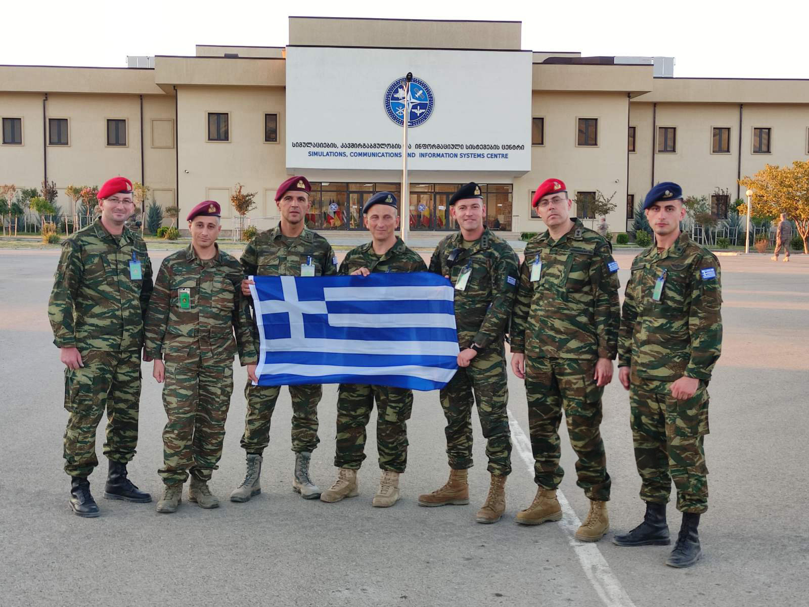 Αξιωματικοί της 1ης Στρατιάς συμμετείχαν σε πολυεθνική άσκηση στη Γεωργία (φωτο)