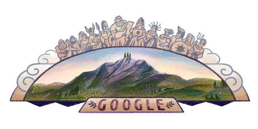 Αφιερωμένο στον Όλυμπο το σημερινό doodle της Google