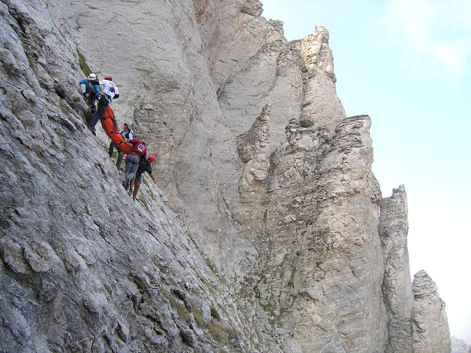 Επιχείρηση διάσωσης ενός ανήλικου ορειβάτη στον Όλυμπο