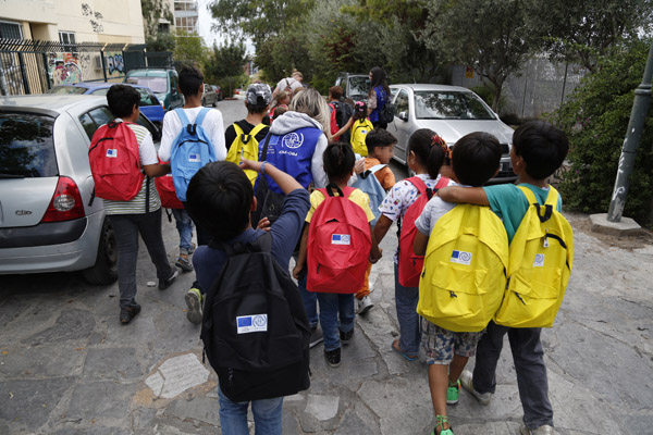 Καλωσορίζει τα προσφυγόπουλα η Ενωση Γονέων Δήμου Λάρισας 