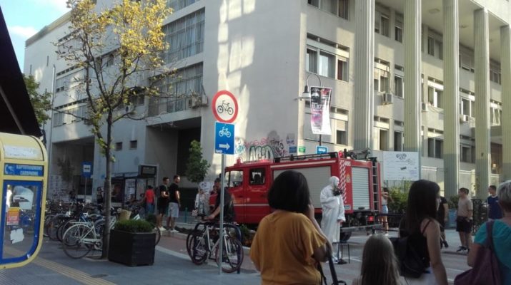 Χωρίς ρεύμα το κέντρο της Λάρισας – Στο πόδι η Πυροσβεστική Υπηρεσία 