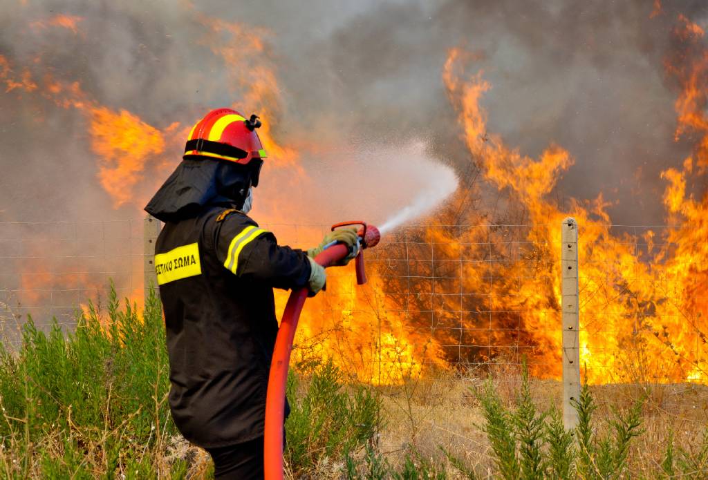 Υψηλός κίνδυνος πυρκαγιάς στο νομό Λάρισας