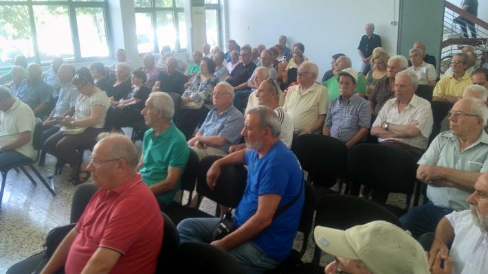 Σύσκεψη των συνταξιουχικών οργανώσεων στη Λάρισα