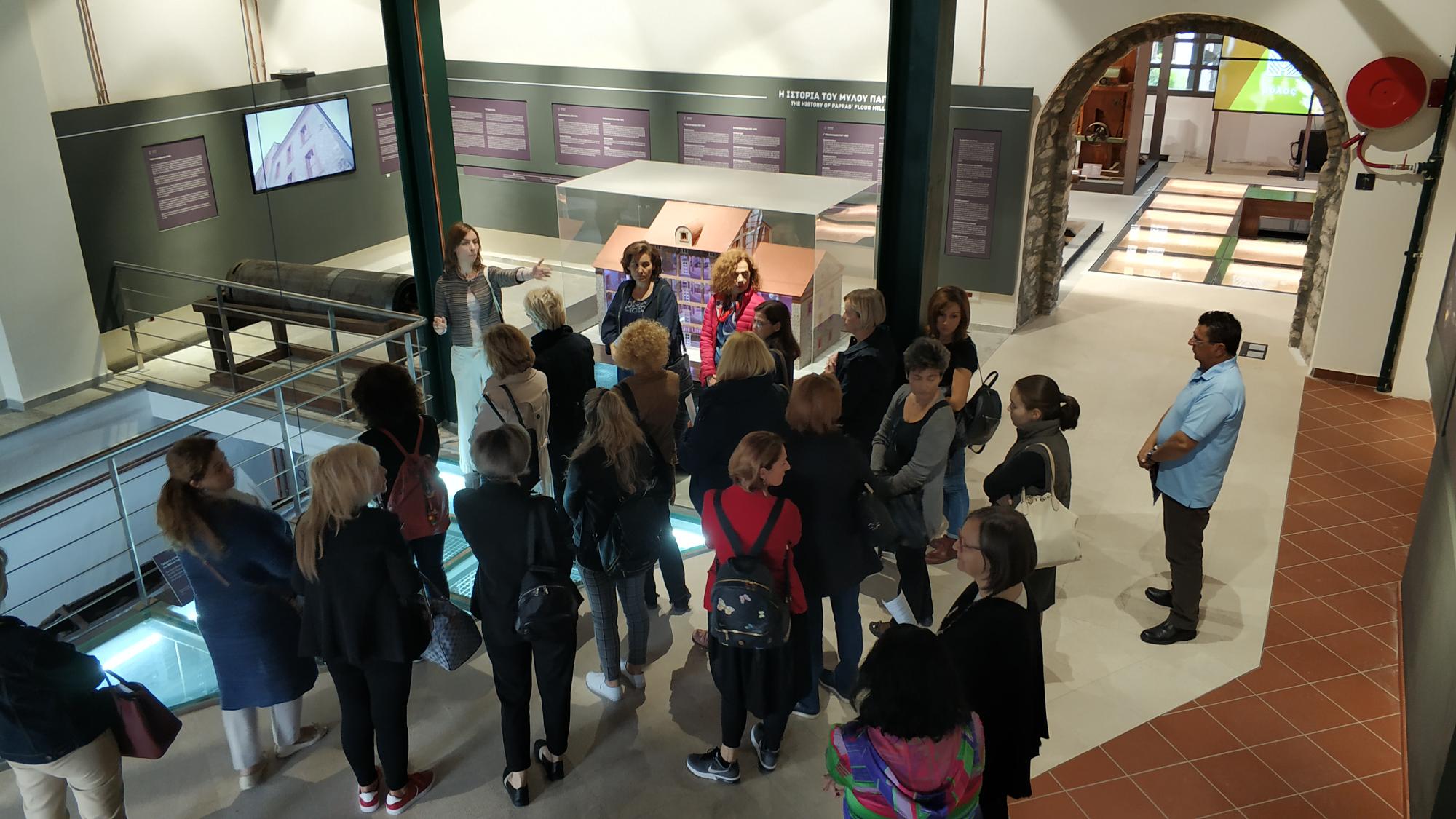 Επίσκεψη γνωριμίας στο Μουσείο Σιτηρών και Αλεύρων