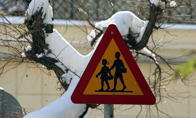 Κλειστά τα σχολεία και οι παιδικοί σταθμοί στη Λάρισα την Τετάρτη και την Πέμπτη