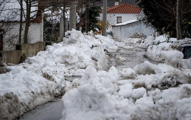 Σε Εύβοια και Κρήτη οι περισσότερες βροχοπτώσεις - χιονοπτώσεις